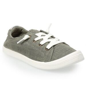 Jellypop Dallas Women's Olive Green Slip On Sneakers